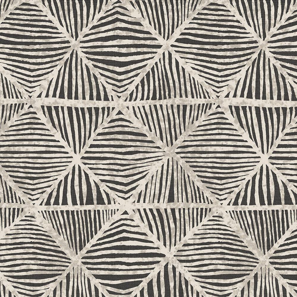 Mali Onyx  Black Throw Pillow