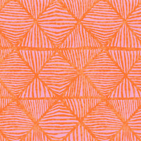Mali Sunset Sorbet | Orange & Pink Lumbar Throw Pillow