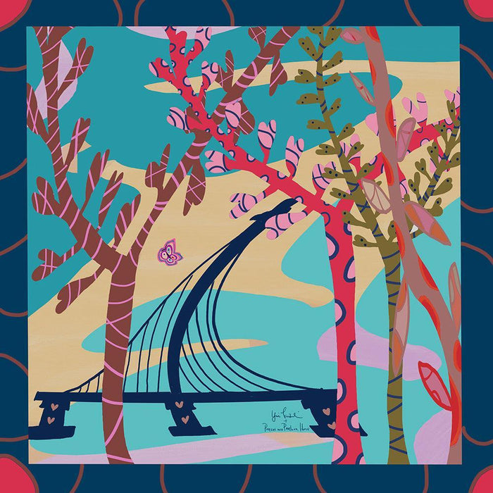 Crossing Paths | Furoshiki Gift Wrapping Cloth