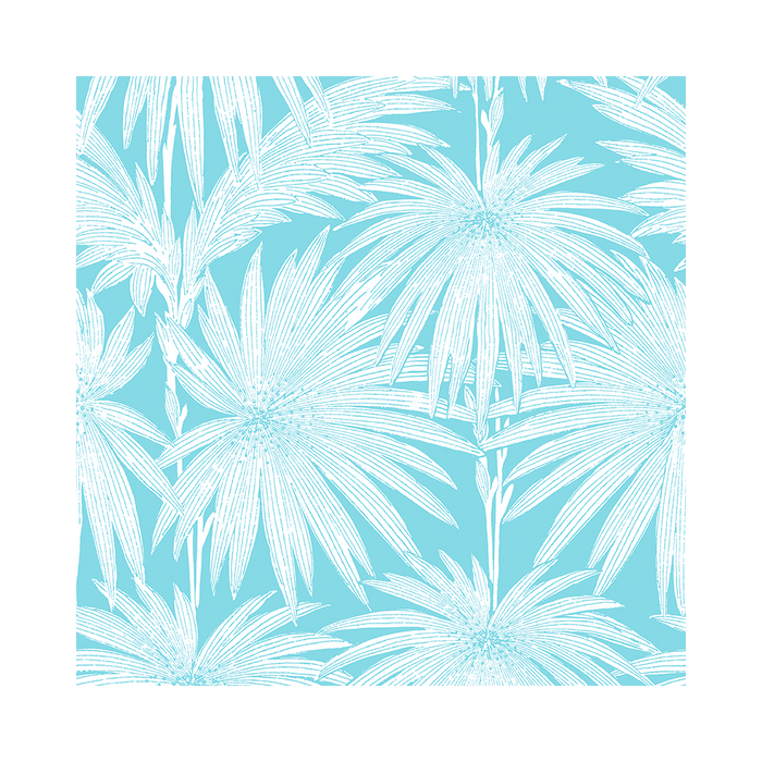 Folly Beach Glass | Scalloped Shower Curtain | Made in the USA