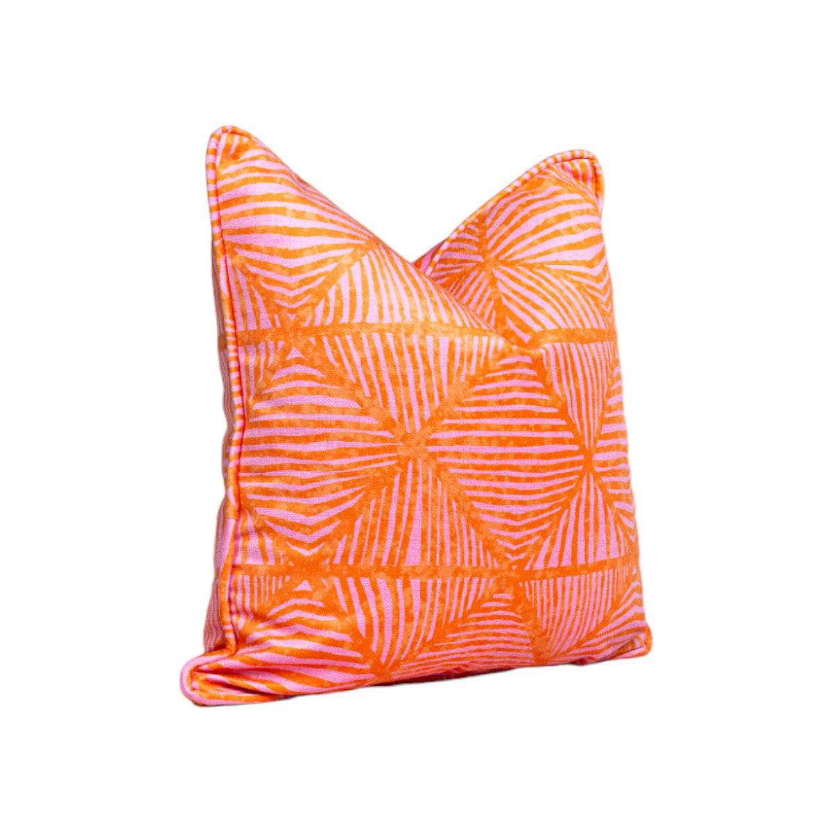 MALI_SUNSET_SORBET SIDE VIEW PILLOW