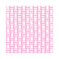 Maximo Peony | Scalloped Shower Curtain | Made in the USA