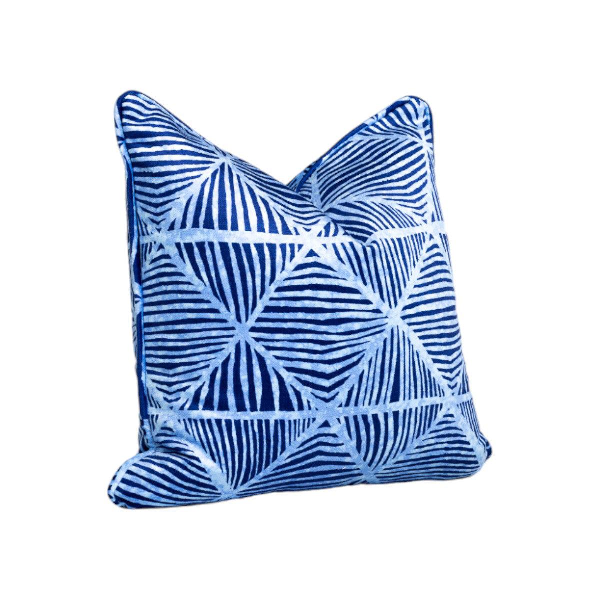 Mali Larkspur Blue | Throw Pillow