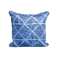 Mali Larkspur Blue | Throw Pillow