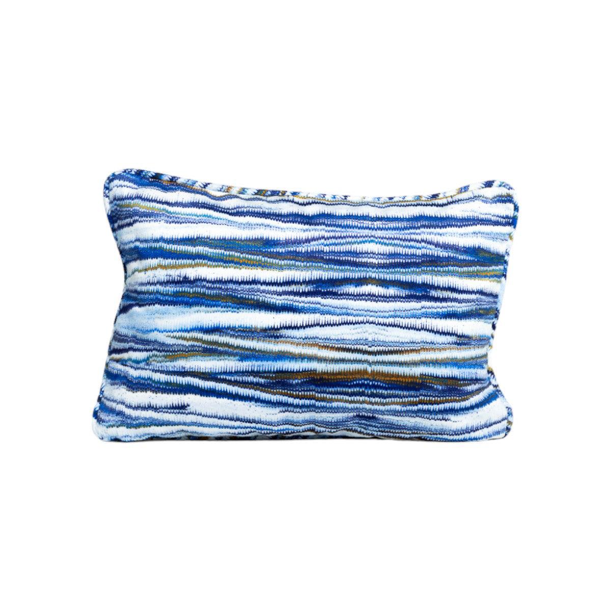 Myriad Marble Larkspur Blue | Lumbar Throw Pillow