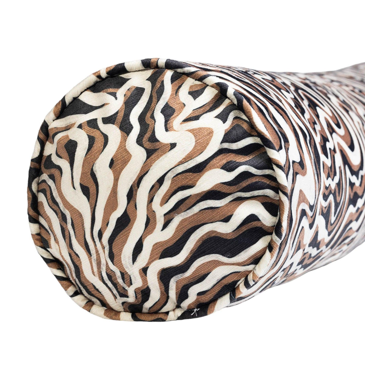 sabine espresso bolster pillow endcap