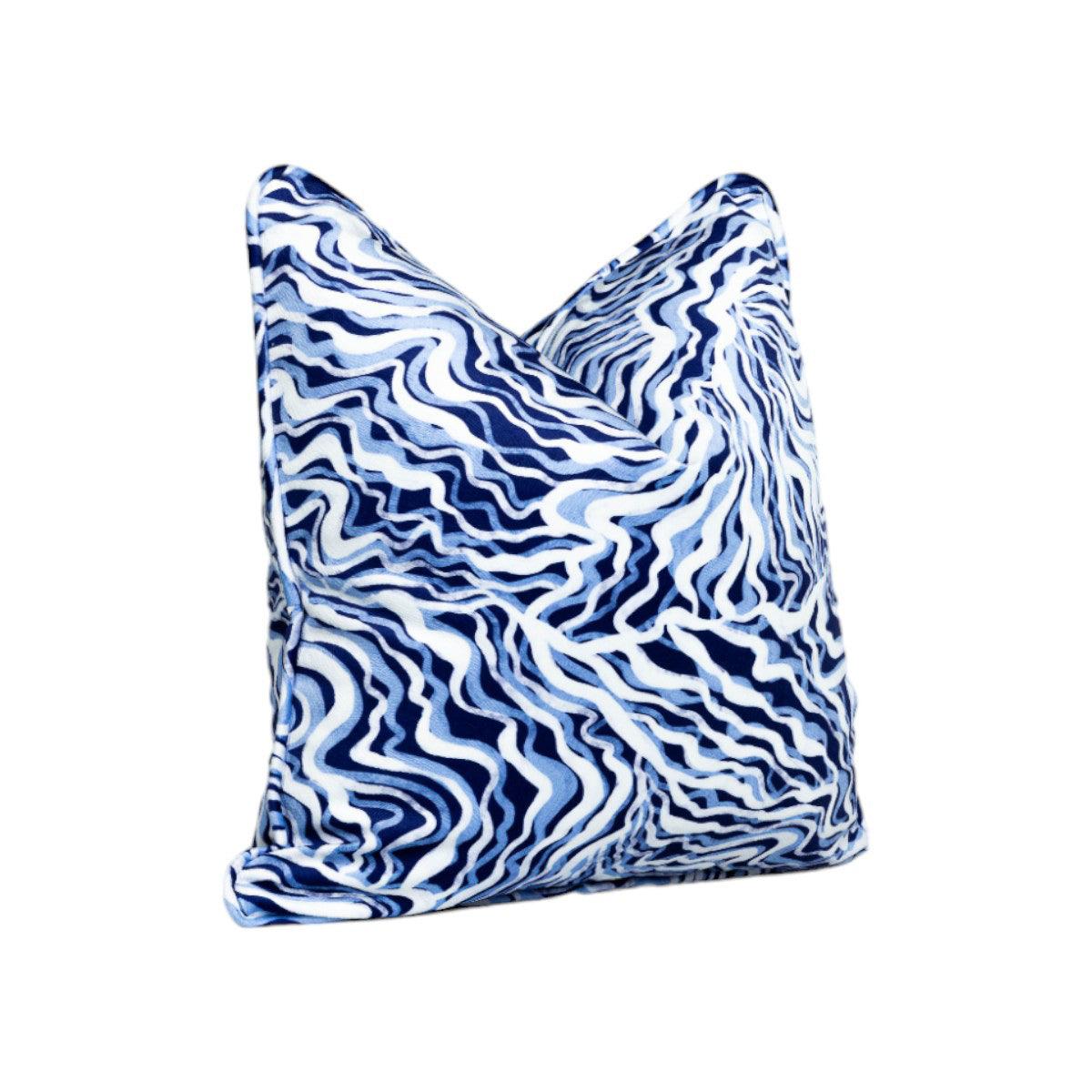 Sabine Larkspur Blue | Throw Pillow