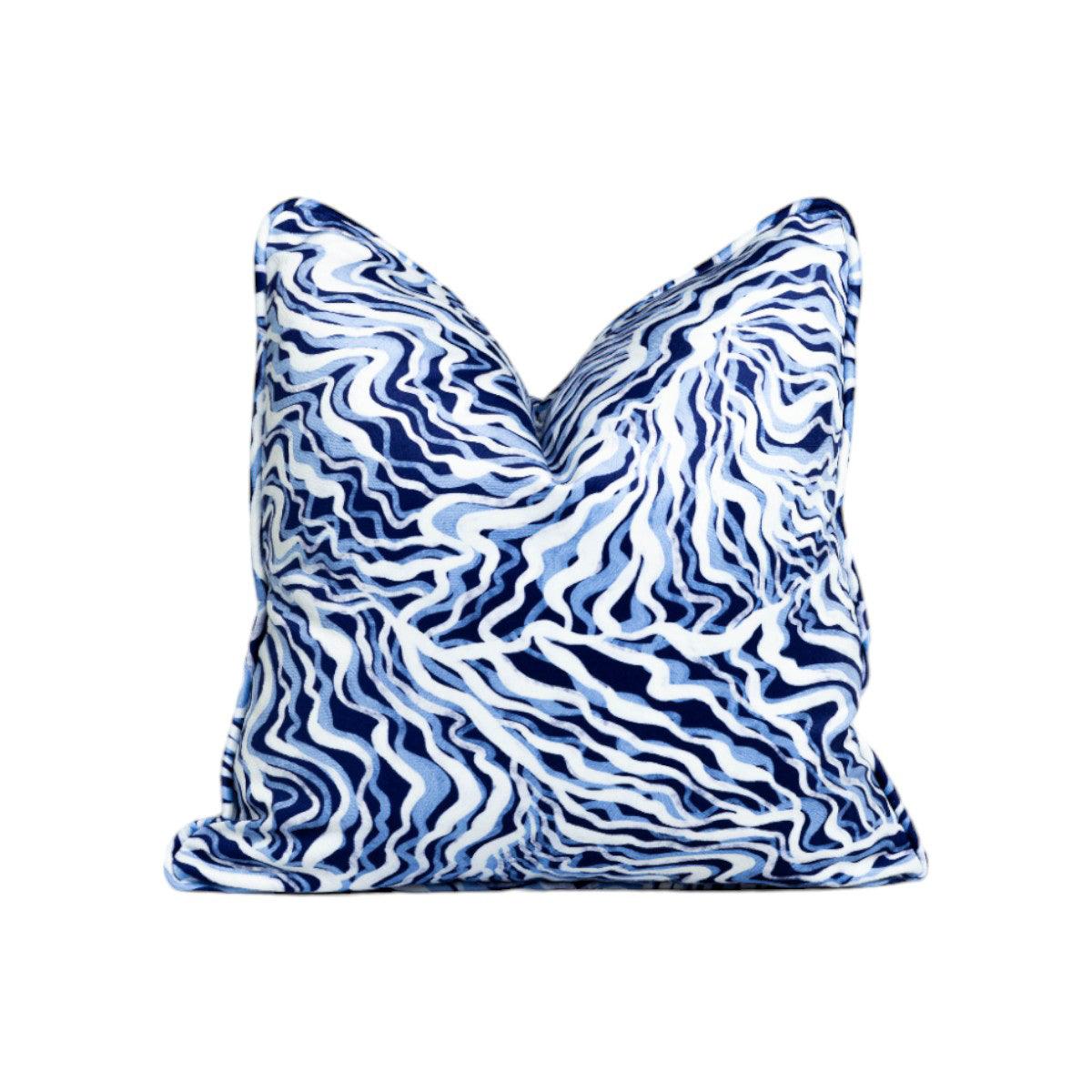 Sabine Larkspur Blue | Throw Pillow
