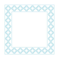 Signature Delicate Blue Throw Pillow