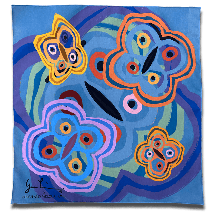 Skyward Blooms | Furoshiki Gift Wrapping Cloth