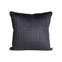 Valsell Graphite | Grey & Black Throw Pillow