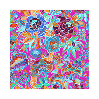 Veneta Floral | Scalloped Shower Curtain | Made in the USA
