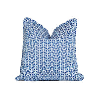 Valsell Larkspur Blue | Throw Pillow