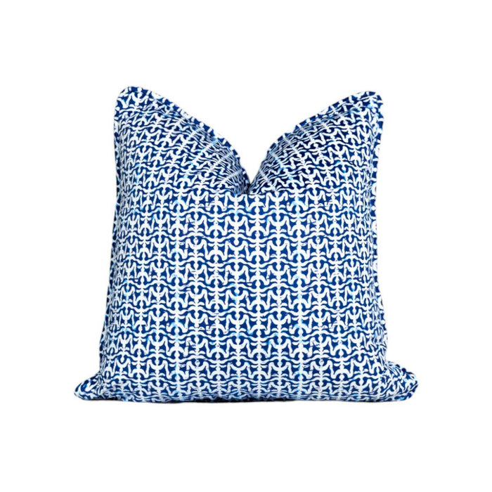 Valsell Larkspur Blue | Throw Pillow