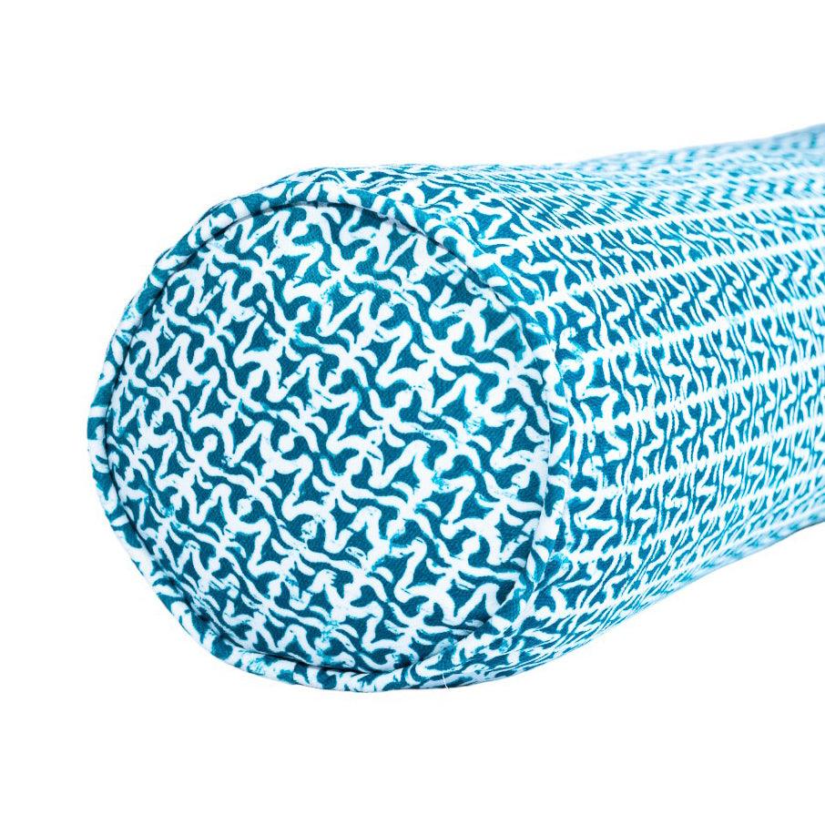 Valsell Parakeet | Green Bolster Pillow