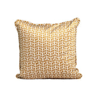 Valsell Sunbaked | Golden Throw Pillow