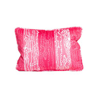 Yari Zany Pink | Lumbar Throw Pillow