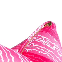 Yari Zany Pink | Throw Pillow