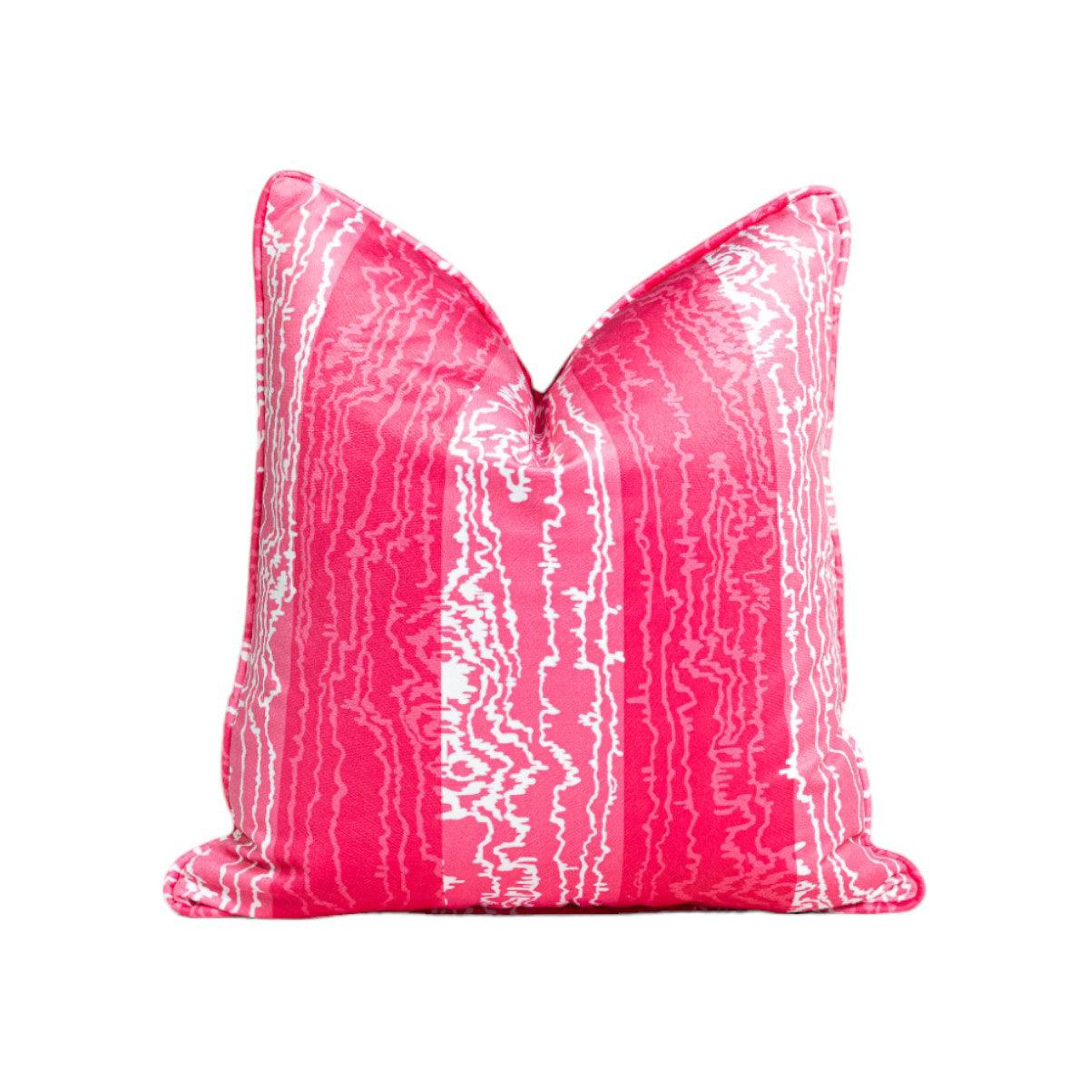Yari Zany Pink | Throw Pillow