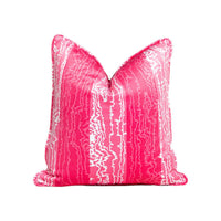Yari Zany Pink | Throw Pillow