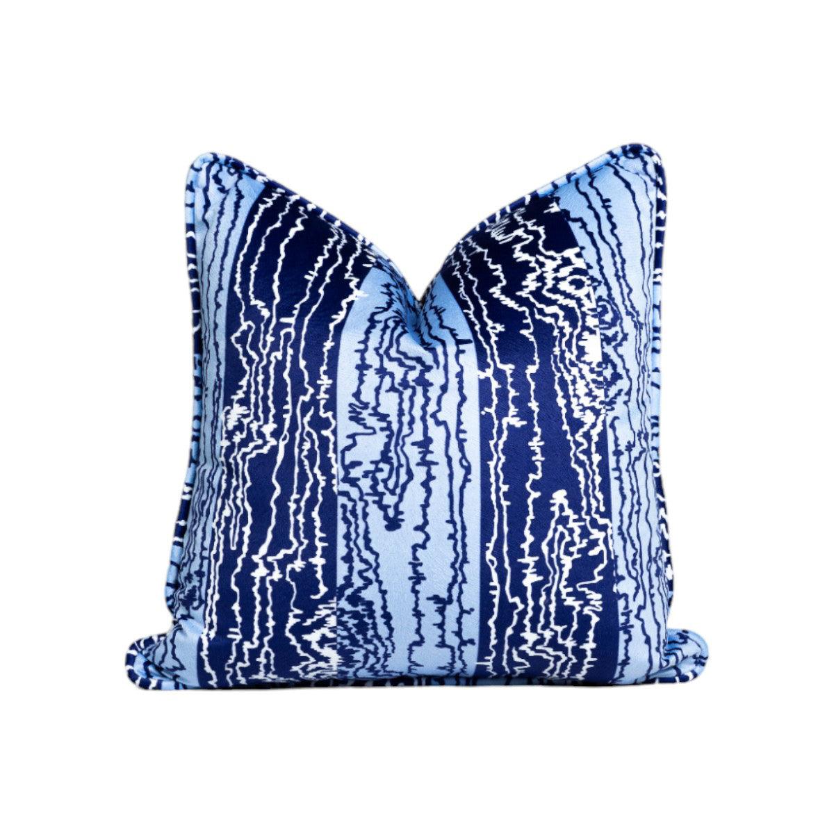 yari Indigo square pillow
