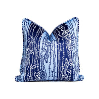 yari Indigo square pillow
