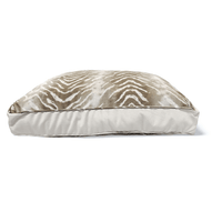 The Enzo | Brown & White Customizable Pet Bed