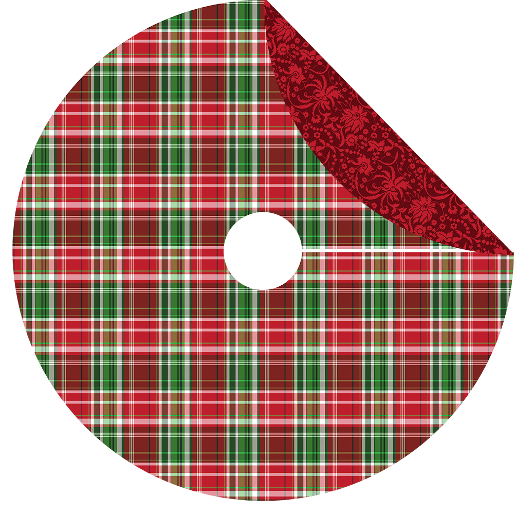 Sara Evans Tree Skirt | Plaid Parade Custom Tree Skirt