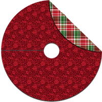Sara Evans Tree Skirt | Plaid Parade Custom Tree Skirt
