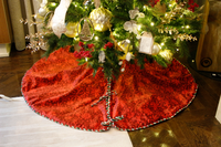 Sara Evans Tree Skirt | Plaid Parade Custom Tree Skirt
