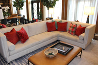 Highland Plaid Corded Throw Pillow