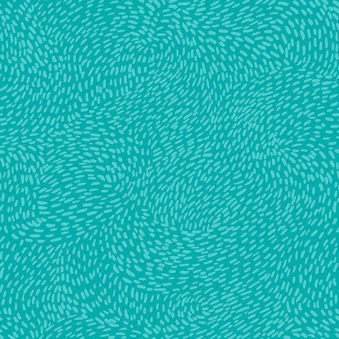 Soren Ceramic Teal - Fabric By The Yard