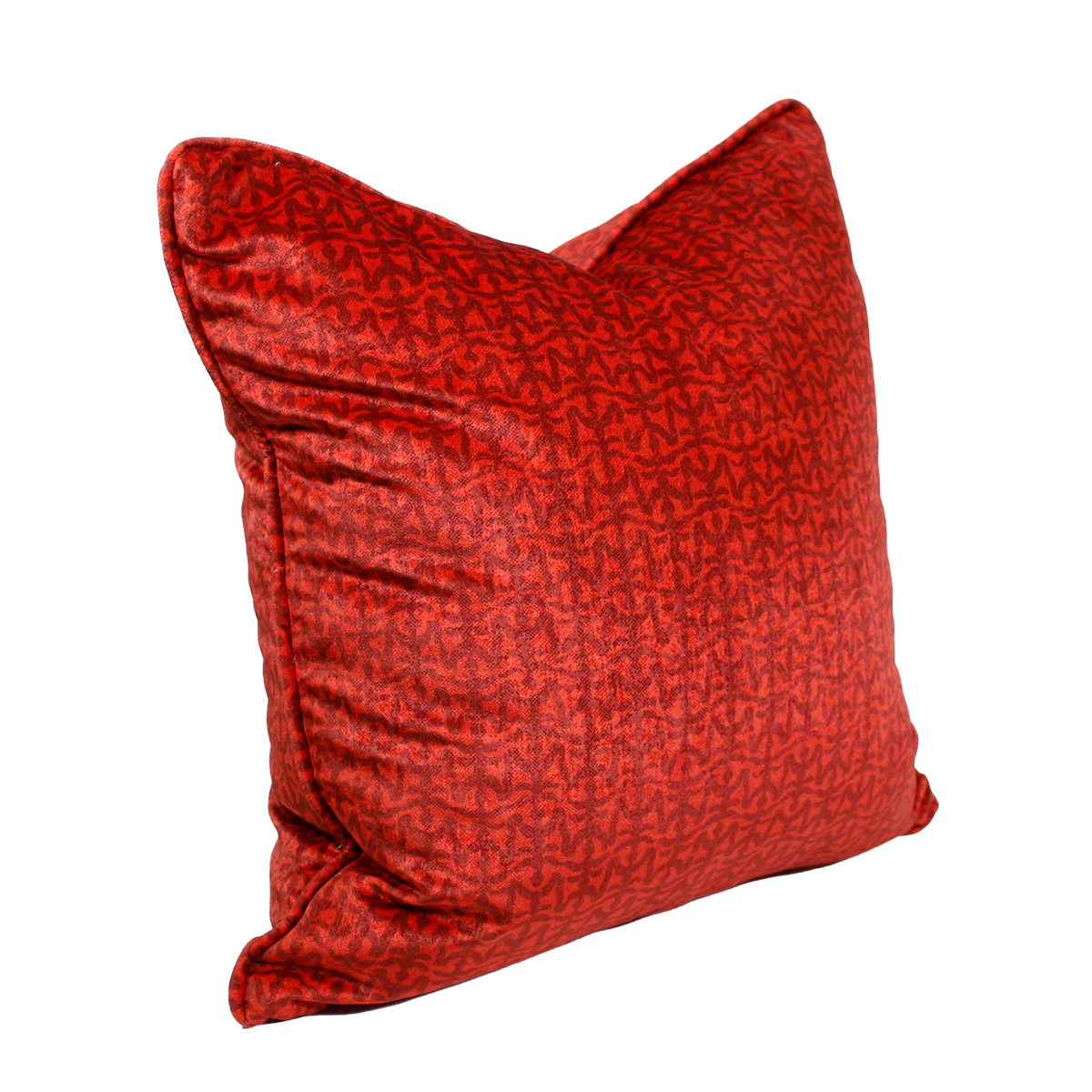 Crimson Fir Corded Throw Pillow