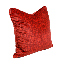 Crimson Fir Corded Throw Pillow