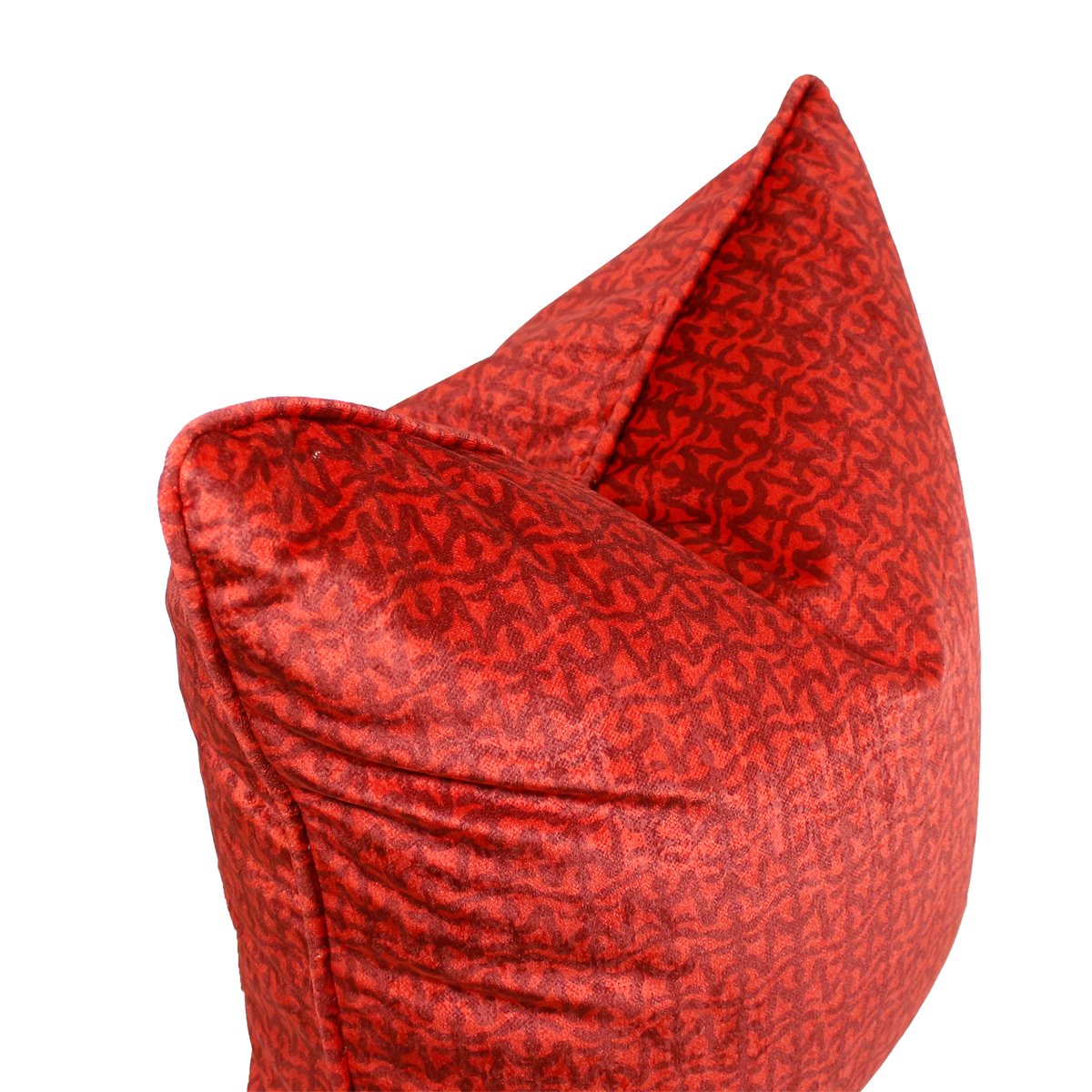 Crimson Fir Corded Throw Pillow