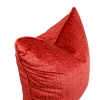Crimson Fir Corded Throw Pillow