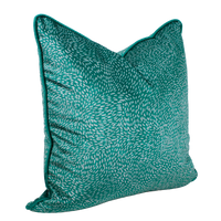 Emerald Corded Throw Pillow