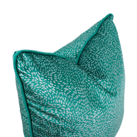 Emerald Corded Throw Pillow