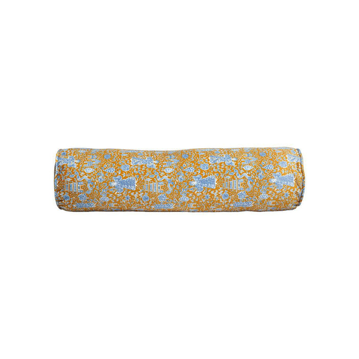 Ganni Sunbaked | Chinoiserie Bolster Pillow