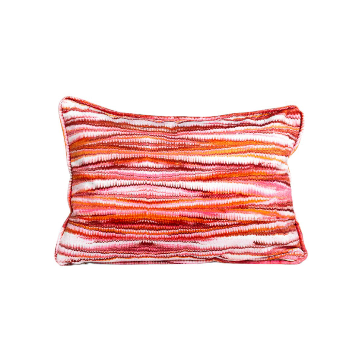 MYRIAD MARBLE ROSEY THROW PILLOW