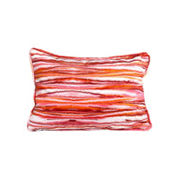 Myriad Marble Rosey Throw Pillow