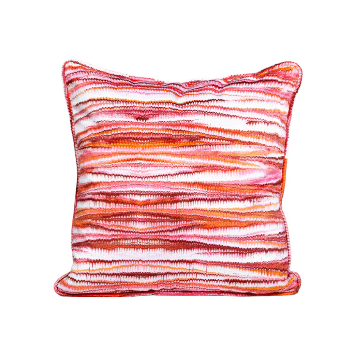 MYRIAD MARBLE ROSEY THROW PILLOW