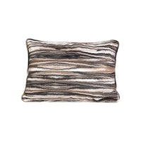 Myriad Marble Espresso Brown Throw Pillow