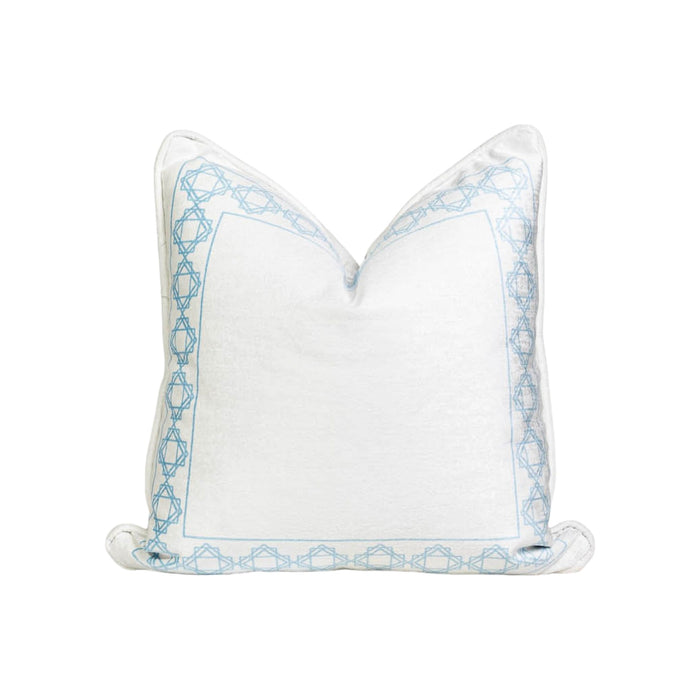 SIGNATURE DELICATE BLUE 20 X 20 CHOP PILLOW