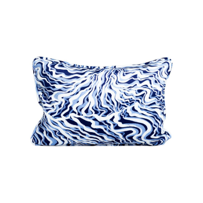 Sabine Larkspur Blue | Lumbar Throw Pillow