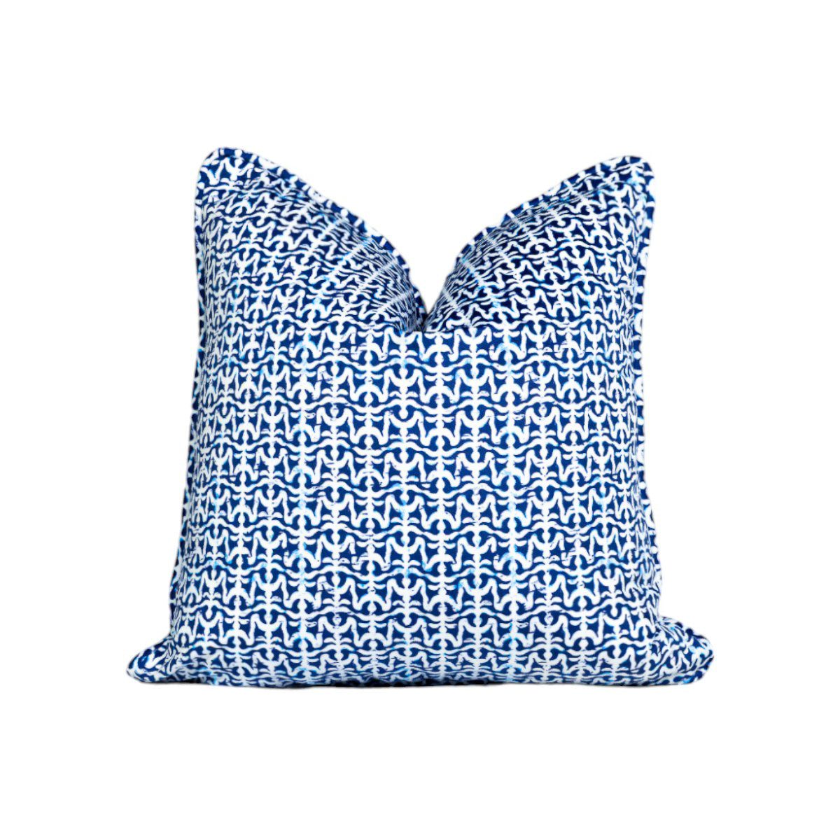 Valsell Larkspur Blue Throw Pillow