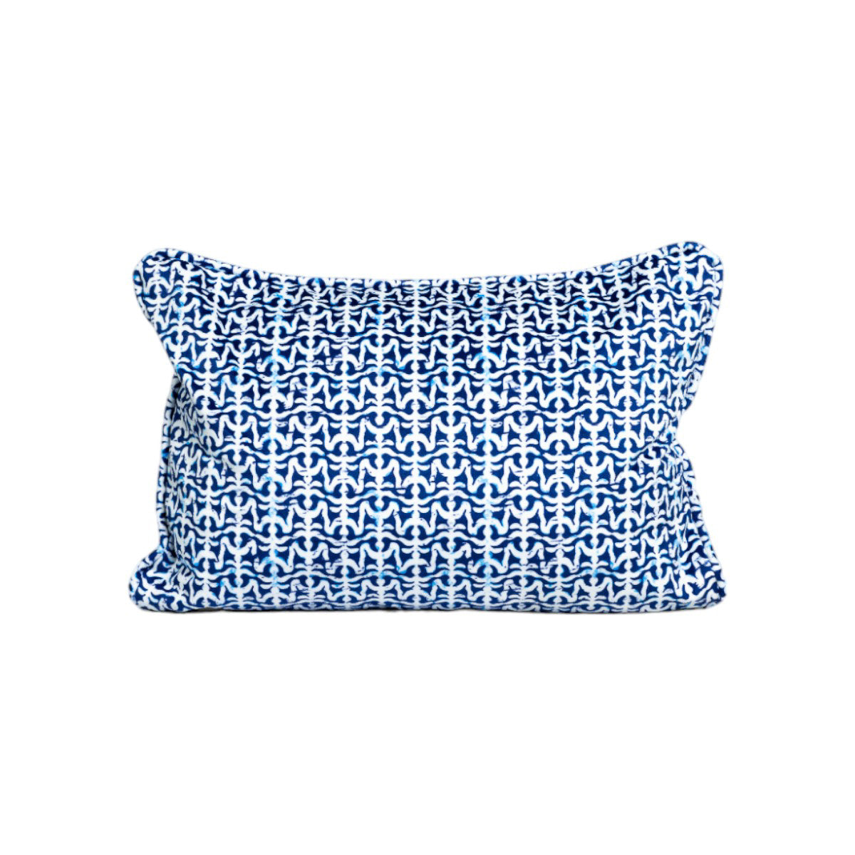 Valsell Larkspur Blue Throw Pillow