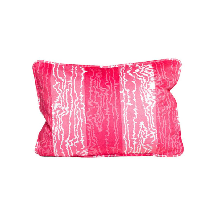 Yari Zany Pink | Lumbar Throw Pillow