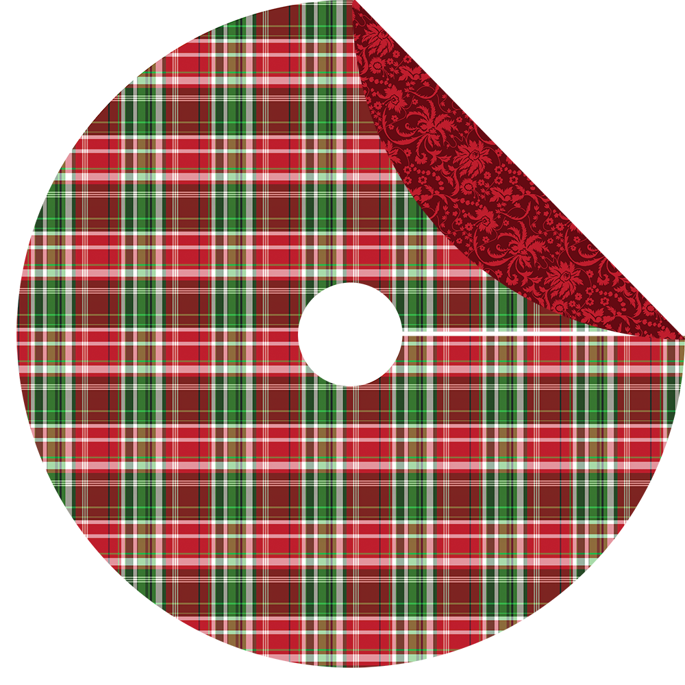 Sara Evans Tree Skirt | Plaid Parade Custom Tree Skirt