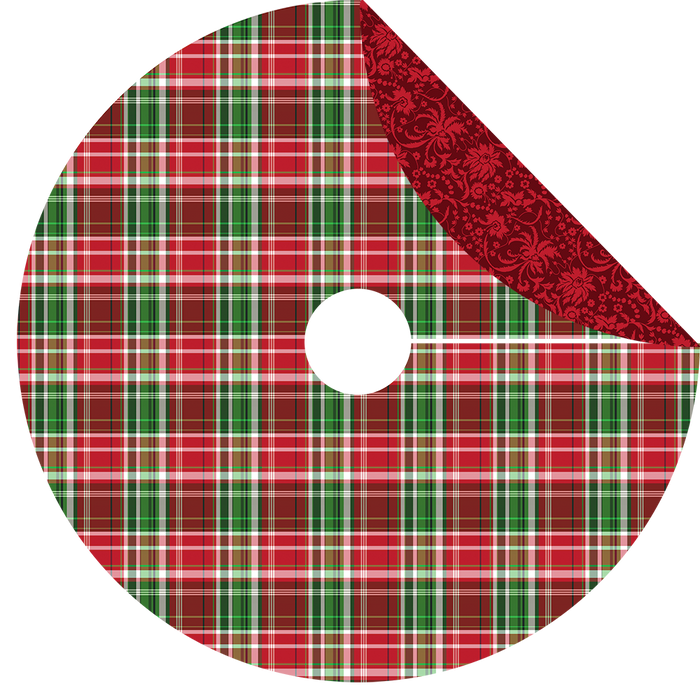 Sara Evans Tree Skirt | Plaid Parade Custom Tree Skirt